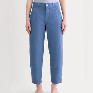 NWT Everlane Barrel Pant in Cornflower Blue size 4